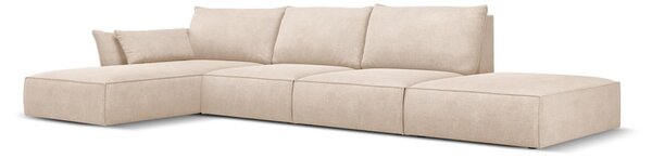 Béžová rohová pohovka (levý roh) Vanda – Mazzini Sofas