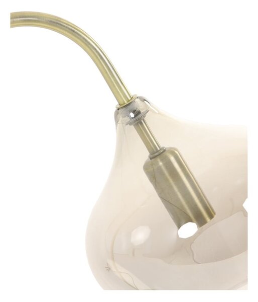 Stojací lampa ve zlaté barvě (výška 160 cm) Rakel – Light & Living