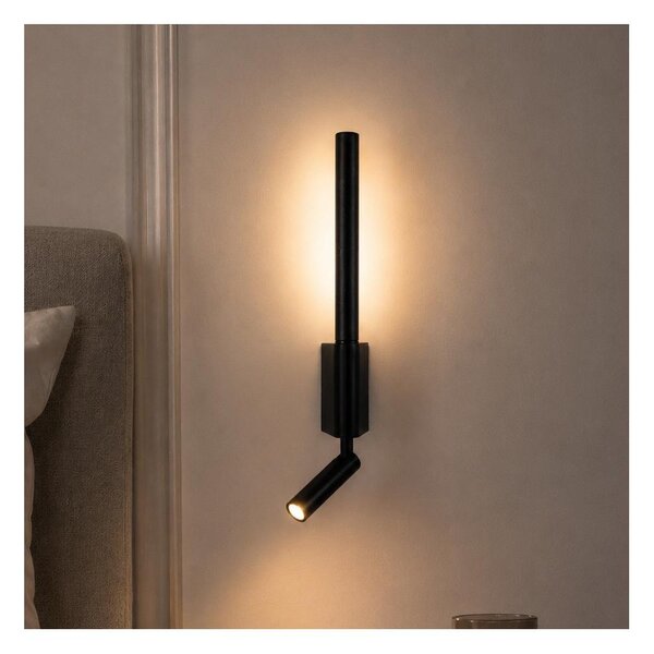 Brilagi - LED Nástěnné bodové svítidlo VIXON LED/3W/230V + LED/5W černá CRI 90