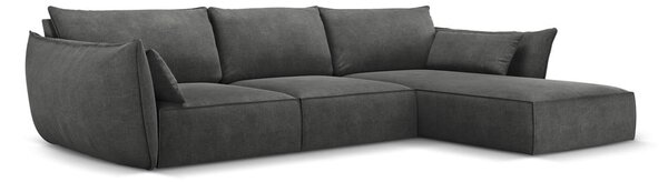 Šedá rohová pohovka (pravý roh) Vanda – Mazzini Sofas
