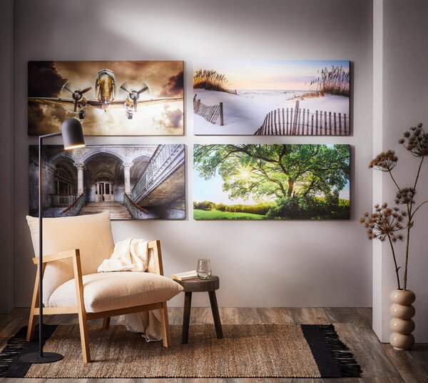 MALBA NA PLÁTNĚ, pláž a moře, 115/55 cm Euroart - Obrazy na plátně