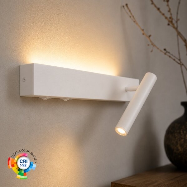 Brilagi - LED Nástěnné bodové svítidlo ARLIX LED/3W/230V + LED/7W bílá CRI 90