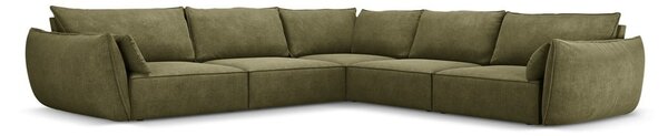Zelená rohová pohovka (variabilní) Vanda – Mazzini Sofas