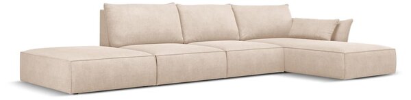 Béžová rohová pohovka (pravý roh) Vanda – Mazzini Sofas