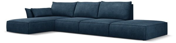 Tmavě modrá rohová pohovka (levý roh) Vanda – Mazzini Sofas
