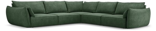 Tmavě zelená rohová pohovka (variabilní) Vanda – Mazzini Sofas