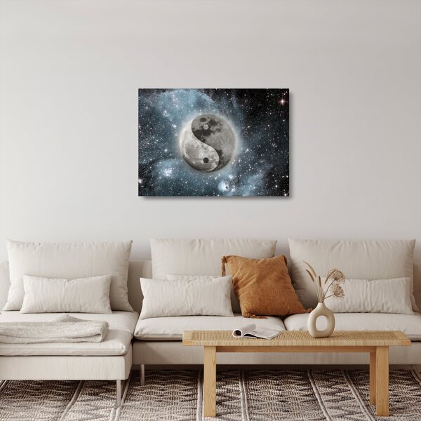 Skleněný obraz - Vesmírná rovnováha (70x50 cm)