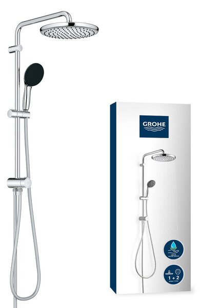 Grohe Vitalio Start System sprchová sada na stěnu s dešťovou sprchou chrom 26680001