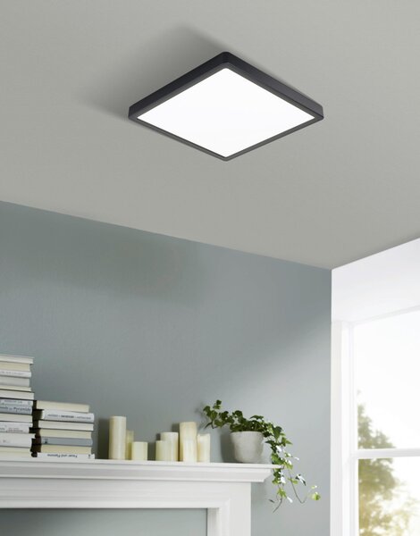 STROPNÍ LED SVÍTIDLO, 28,5/28,5/2,8 cm Xora - Stropní svítidla