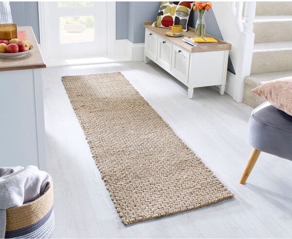 Jutový koberec v přírodní barvě 60x150 cm Sol – Flair Rugs