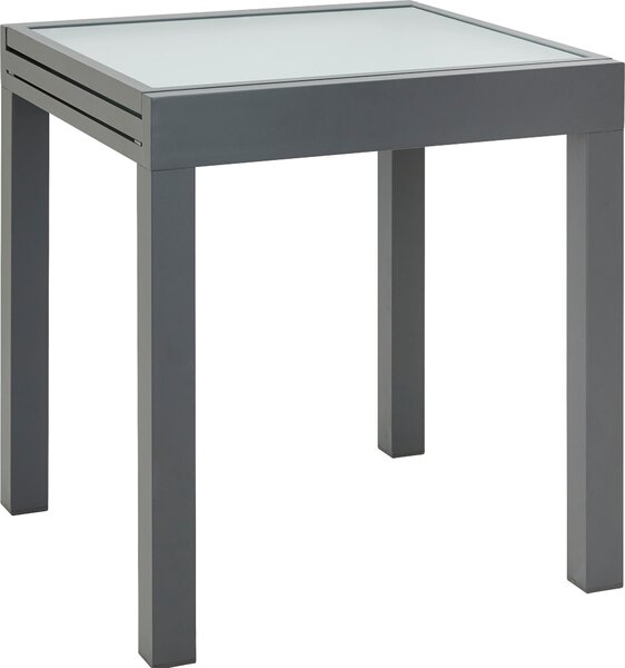 ZAHRADNÍ STŮL, kov, sklo, 70-140/70/75 cm Ambia Garden - Online Only zahradní nábytek, Online Only