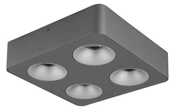 LED ZÁŘIČ, 22.4/22.4/5.5 cm Globo - Online Only svítidla, Online Only