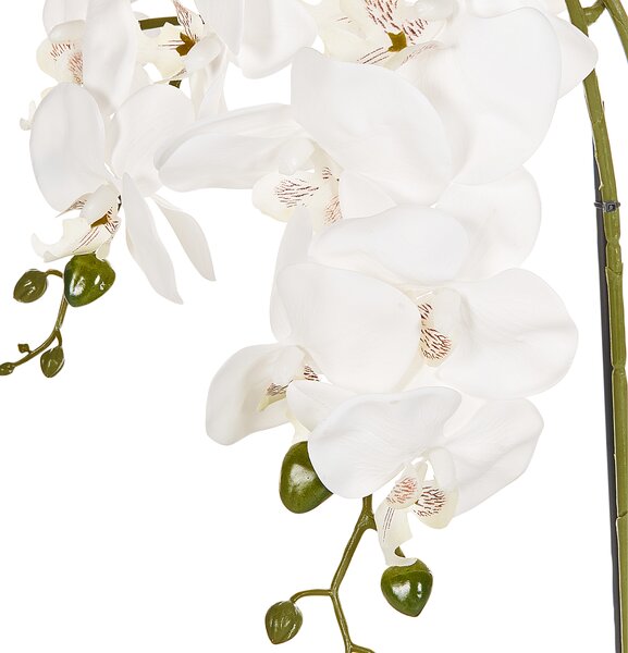 Umělá rostlina ORCHID 59 cm Bílá