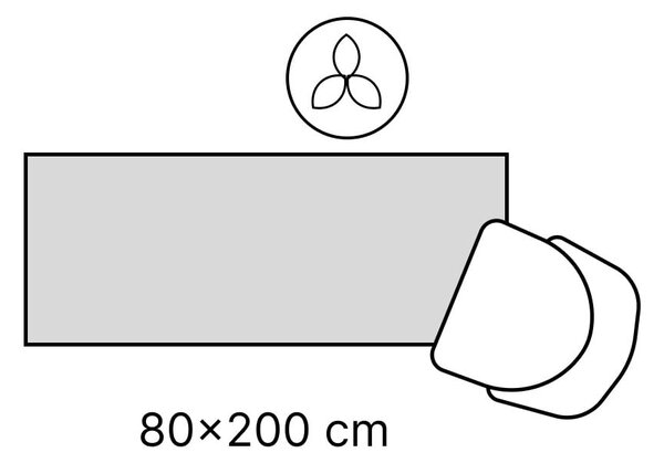Krémový/slonovinový ručně tkaný běhoun s příměsí vlny 80x200 cm Majoli – Elle Decoration