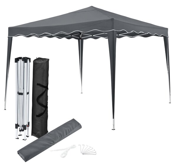 Juskys Zahradní pavilon Vivara 3 x 3 m - šedý