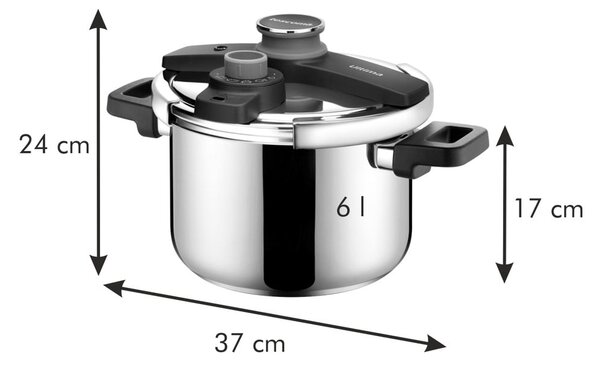 Tlakový hrnec Tescoma Ultima, 6 l