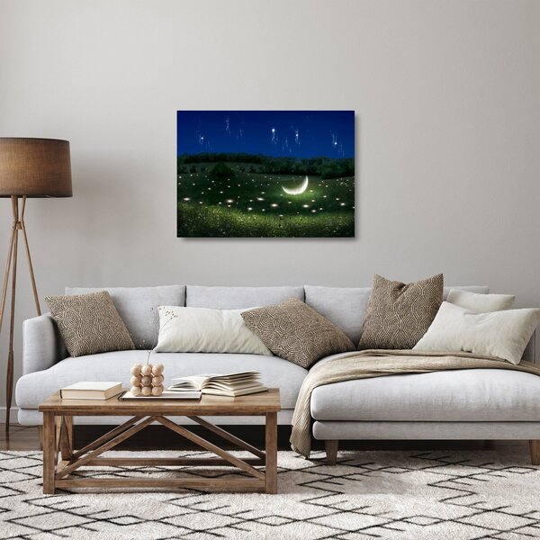 Skleněný obraz - Padající nebe (70x50 cm)