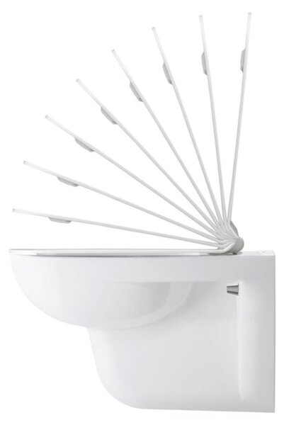 Duravit závěsné WC D-CODE hluboké, 355 x 545 mm bílé