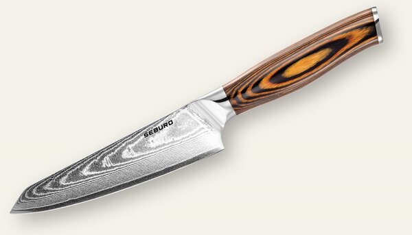 Honesuki (vykosťovací, univerzální) nůž Seburo SUBAJA Damascus 130mm