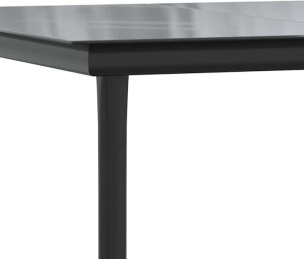 3dílný bistro set s poduškami šedý polyratan 3212556