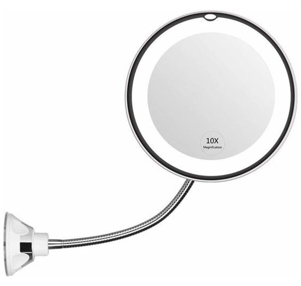 MESA LIVING Flexibilní zrcadlo s LED světlem