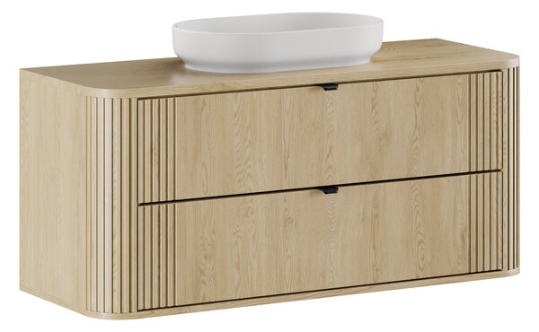 Comad Koupelnová skříňka s deskovým umyvadlem SET-OVC B CREMONA 120 dub cremona