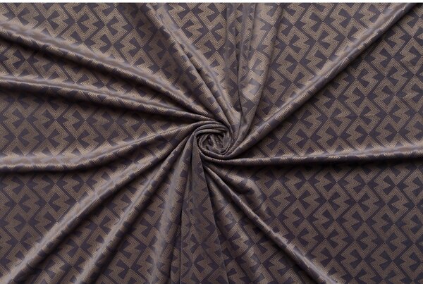 Hnědý závěs 140x260 cm Casal – Mendola Fabrics