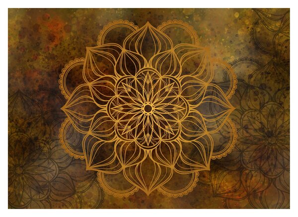 Skleněný obraz - Mandala radosti (70x50 cm)