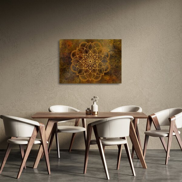 Skleněný obraz - Mandala radosti (70x50 cm)