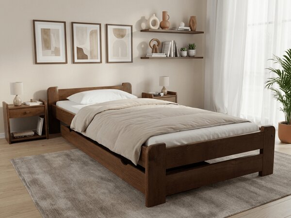 Postel Emily 90 x 200 cm, dub