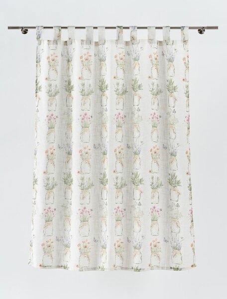 Krémový závěs 140x160 cm Cassia – Mendola Fabrics