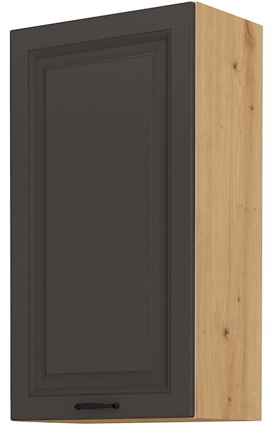 Horní kuchyňská skříňka Sheila 50 G 90 1F (dub artisan + grafit)