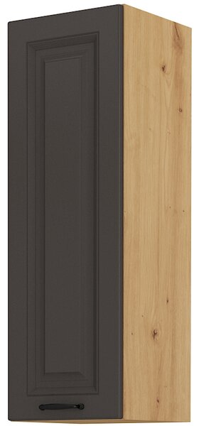 Horní kuchyňská skříňka Sheila 30 G 90 1F (dub artisan + grafit)