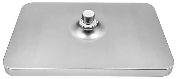 Rea Rea, obdélníková dešťová sprcha 380x210 mm, JS-032, broušená ocel, REA-P0394