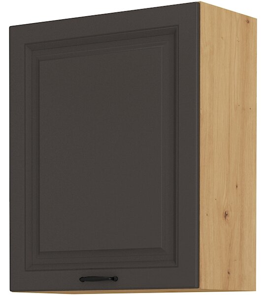 Horní kuchyňská skříňka Sheila 60 G 72 1F (dub artisan + grafit)