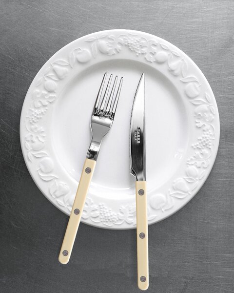 4-dílná sada příborů Bistrot Brillant – Ivory