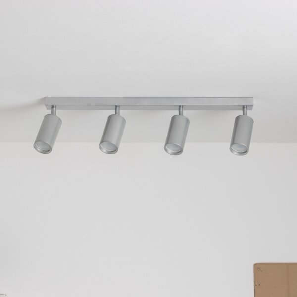 Brilagi - Koupelnové bodové svítidlo SELE 4xGU10/30W/230V IP44 stříbrná