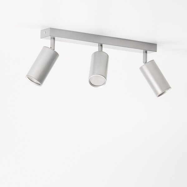 Brilagi - Koupelnové bodové svítidlo SELE 3xGU10/30W/230V IP44 stříbrná