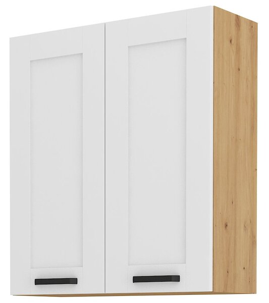 Horní dvoudveřová kuchyňská skříňka Lucid 80 G 90 2F