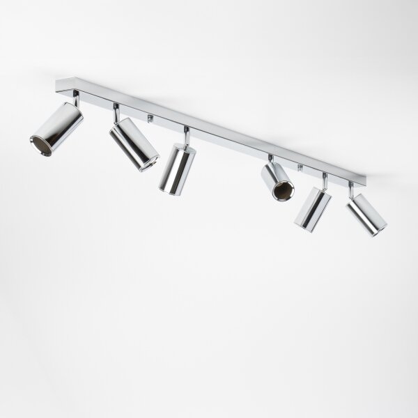 Brilagi - Koupelnové bodové svítidlo SELE 6xGU10/30W/230V IP44 lesklý chrom