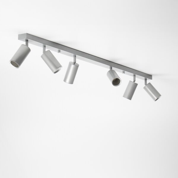 Brilagi - Koupelnové bodové svítidlo SELE 6xGU10/30W/230V IP44 stříbrná