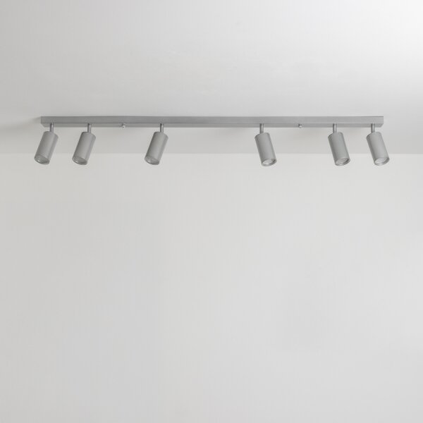 Brilagi - Koupelnové bodové svítidlo SELE 6xGU10/30W/230V IP44 stříbrná