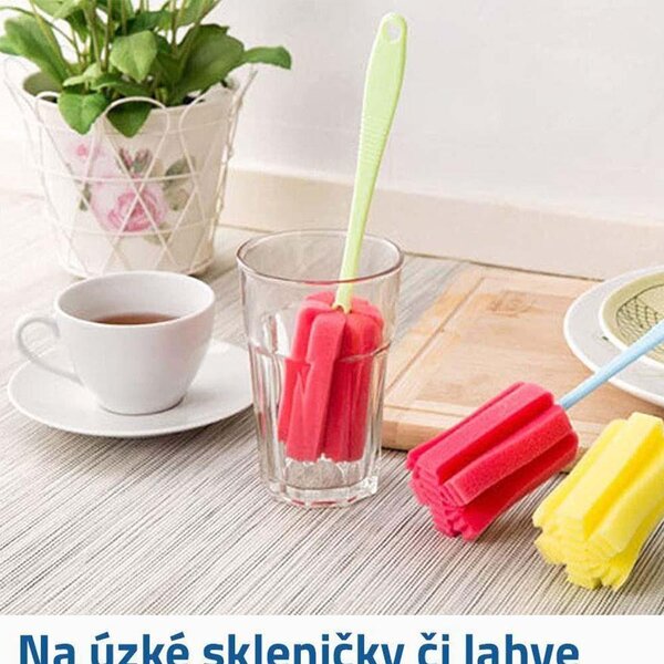 Houbičky na skleničky s rukojetí 5 ks