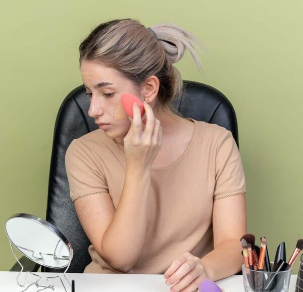 Houbičky na make-up 4 ks