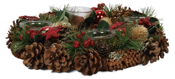 Adventní věnec, svícen na 4 svíčky, Ø 34 cm