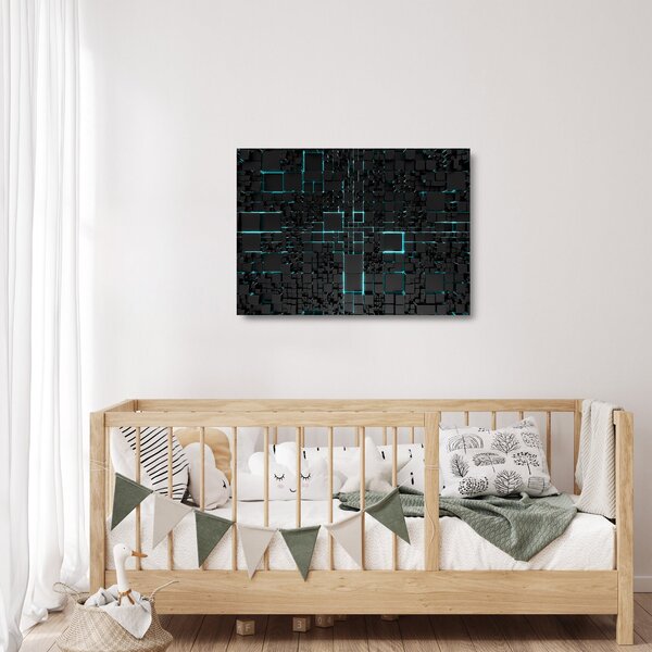 Skleněný obraz - Technologické rozhraní (70x50 cm)