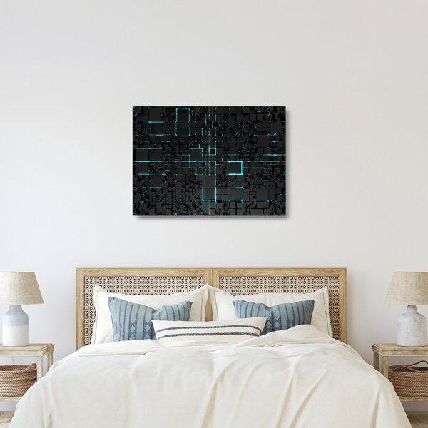 Skleněný obraz - Technologické rozhraní (70x50 cm)