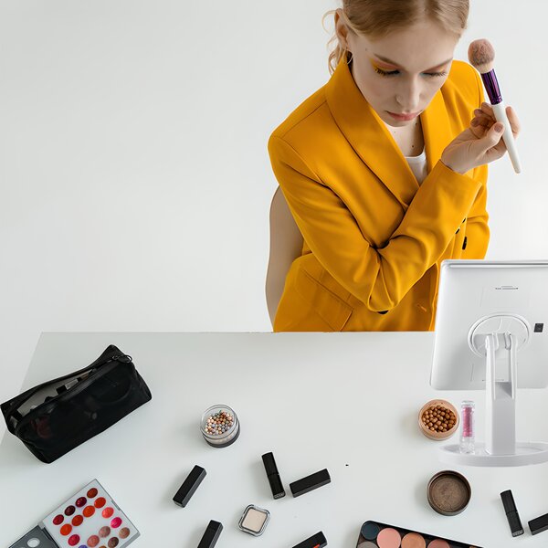 Kosmetické zrcadlo s osvětlením Led do Make-Up Zrcadlo na stěnu s LED osvětlením Osvětlené do Make-Up Krokové světlo Hollywood Retoo