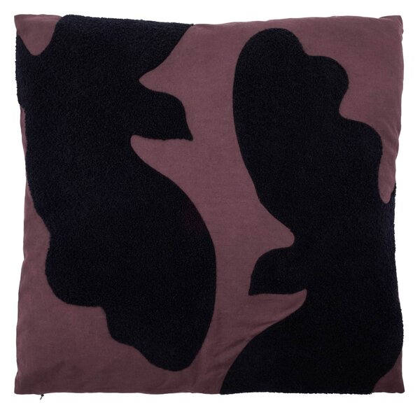Polštář s výplní Miki Bitter Chocolate 50 × 50 cm
