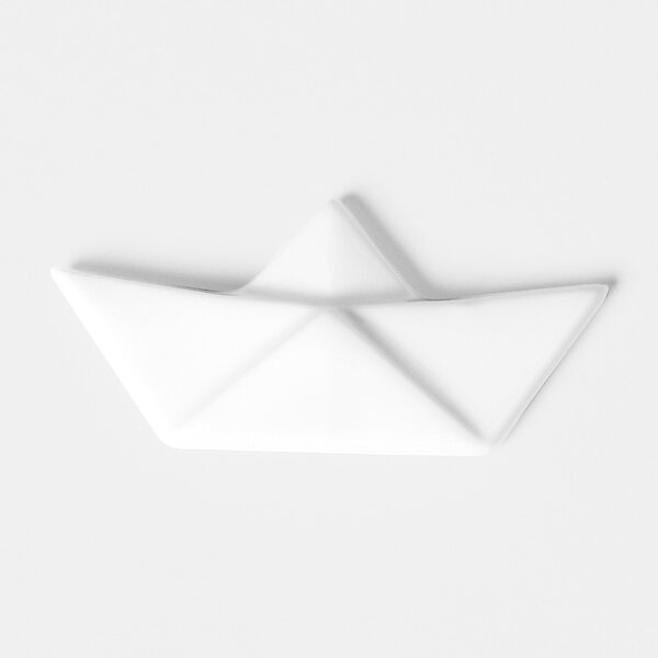 Porcelánová magnetka Boat